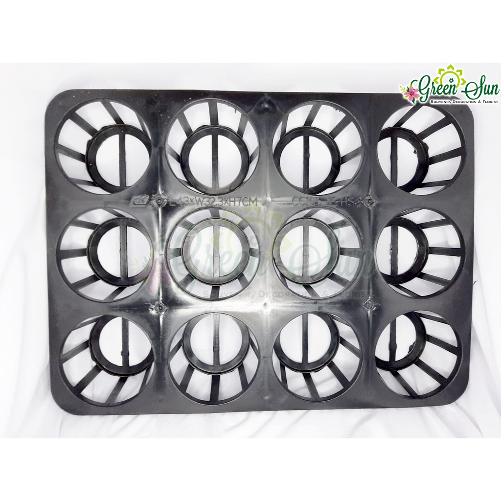 Tray 3.5 Inchi - Pot Tanaman - Pot Anggrek - Pot Tanaman Hias