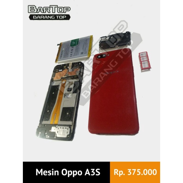 Mesin HP Oppo A3S, Normal, Original, Ram 2gb, Internal 16gb