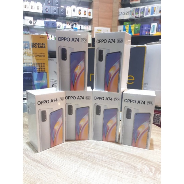 OPPO A74 5G | 6/128gb | baru dan bersegel