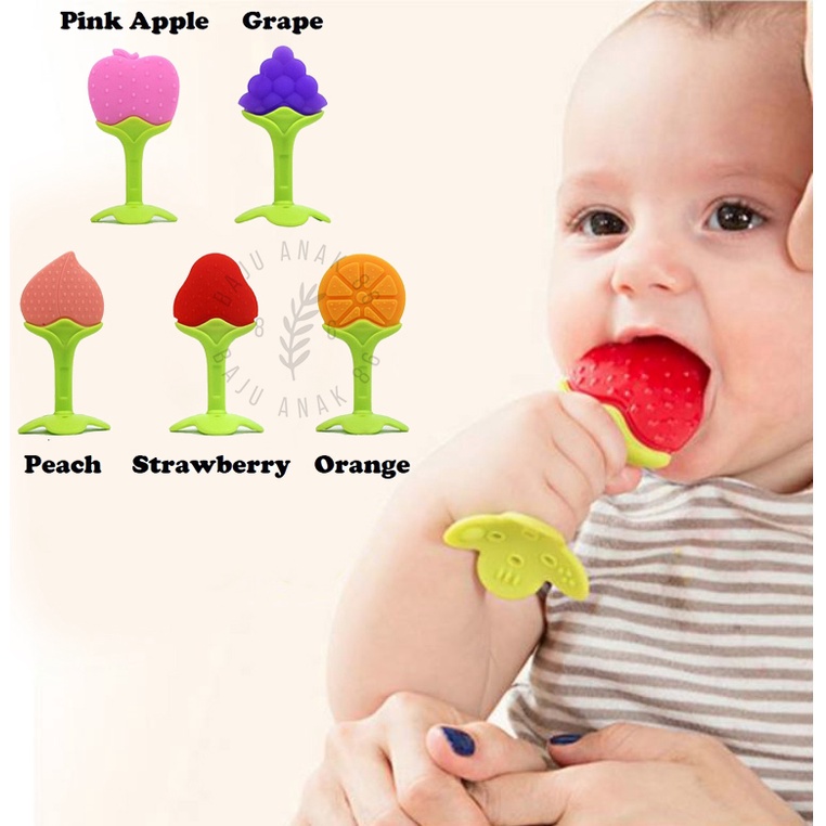 Mainan Gigitan Bayi Teether Buah - 022.4524