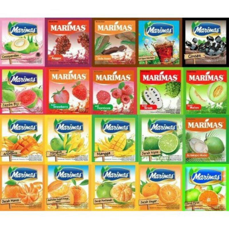 

Marimas ALL VARIAN (1 renteng 10 sachet)