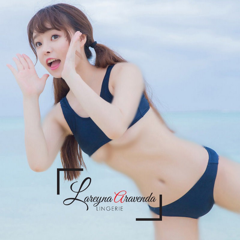 Set Lingerie Seksi Model Cosplay Bikini Two Piece Swimsuit LG237