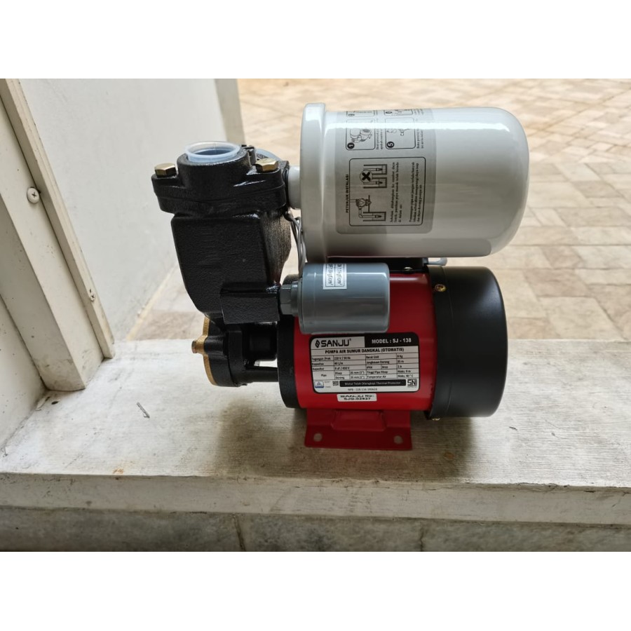 MAXPUMP SJ-238 Pompa Air Rumah Tangga Sumur Dangkal 220Volt 200Watt Otomatis Mesin Pompa Air POMPA SUMUR DANGKAL