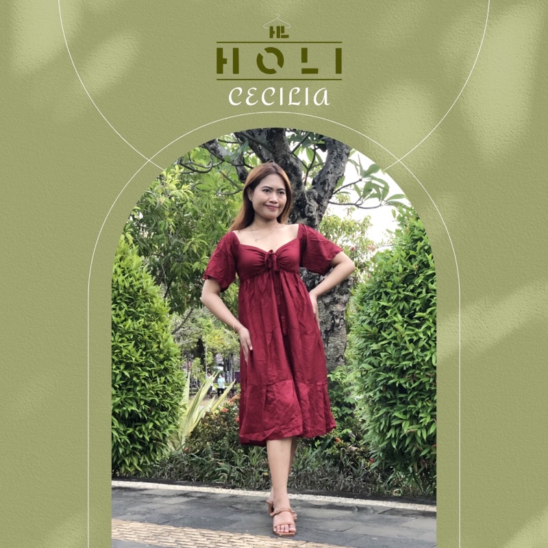 Dress|Daster|Seksi|Sexy|Cantik|Anggun|Bali|Cecilia Series All Colors Plain Polos|Premium Quality|Baj