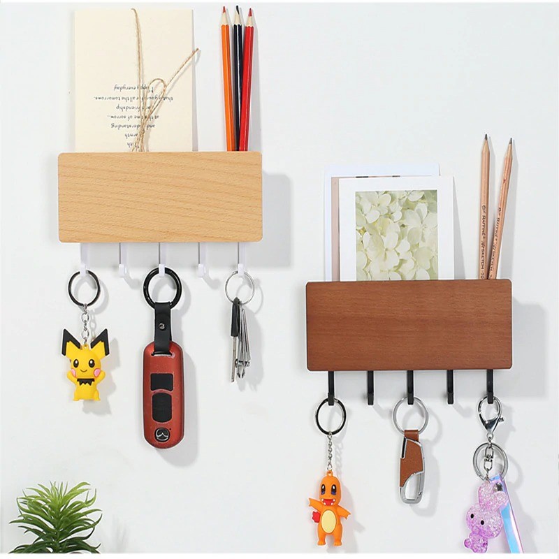 Rak Gantungan Home Wall Hook Storage Rack Vintage - IP301