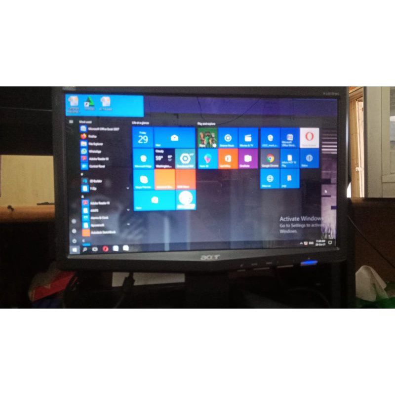 LCD MONITOR ACER type X163W