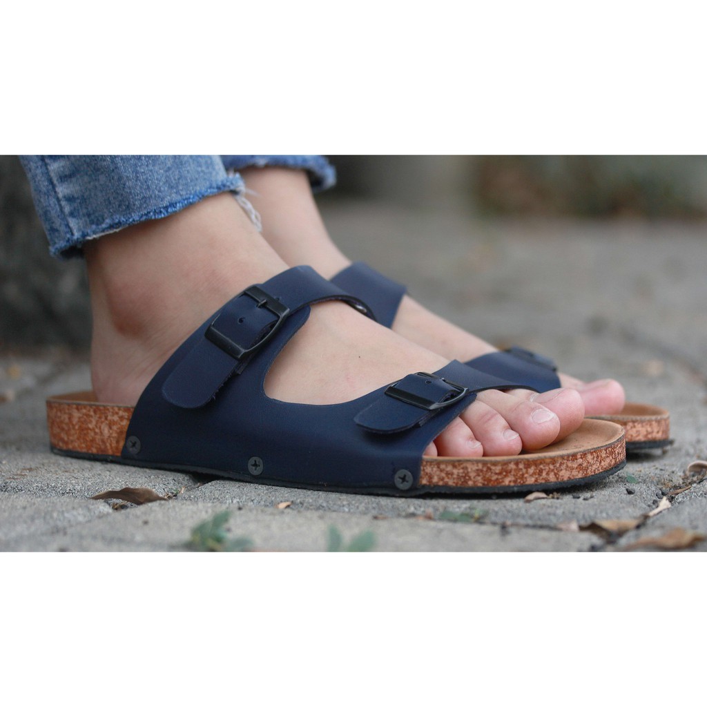 ☀ EVERFLOW ☀ Sandal Pria Slide - Sandal Pria Gesper 2 Big Size.