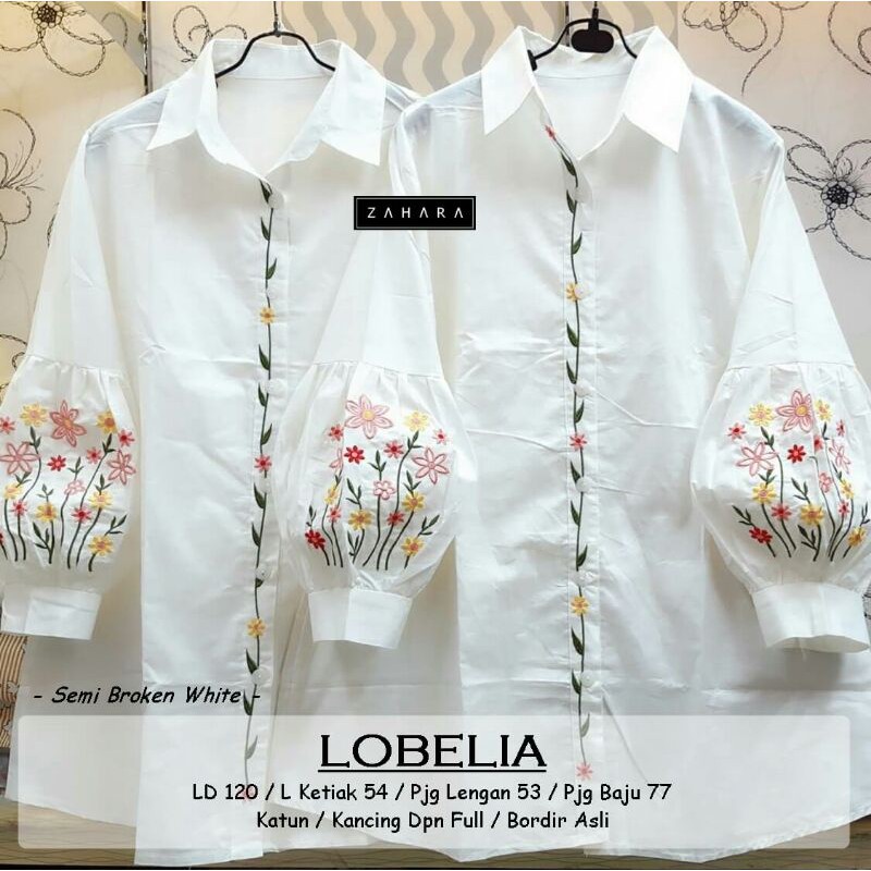 Boram white super jumbo tunik ld120