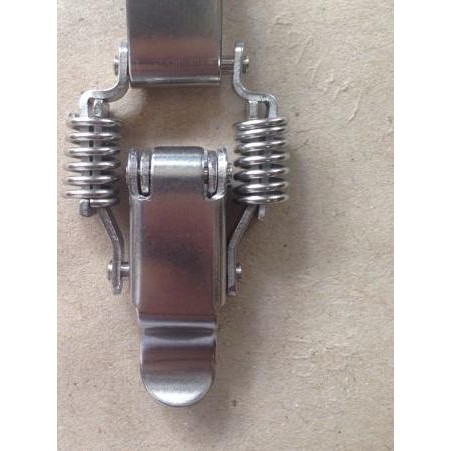 ← overval / kaitan / kunci koper per plat kecil (stainless steel) ♖