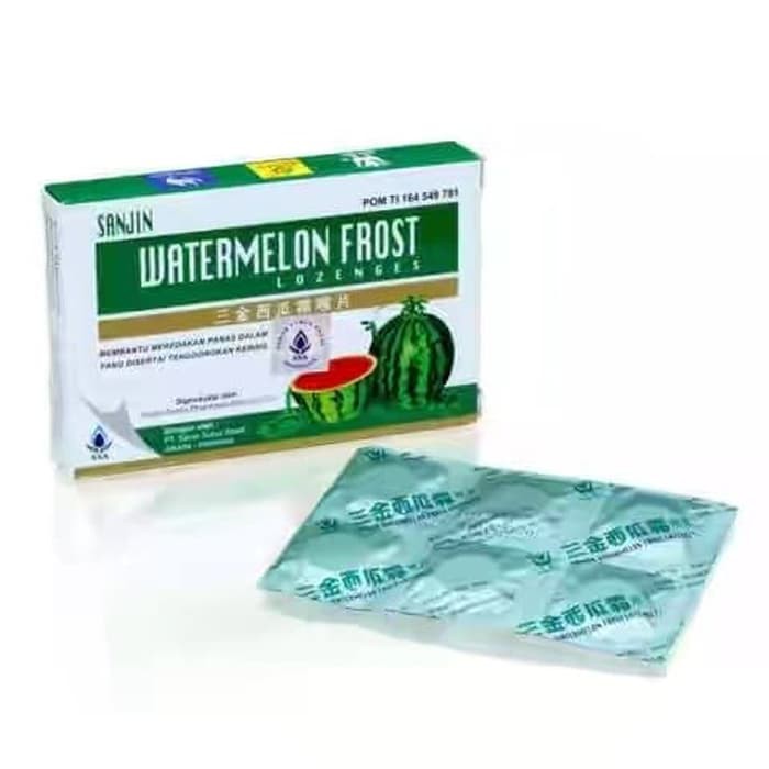 

Watermelon Frost Lozenges Permen Pelega Tenggorokan