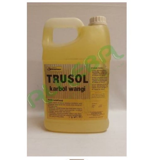 Pine Trusol - Pembersih disinfectant dengan wangi karbol Johnson/ Pembersih ruangan