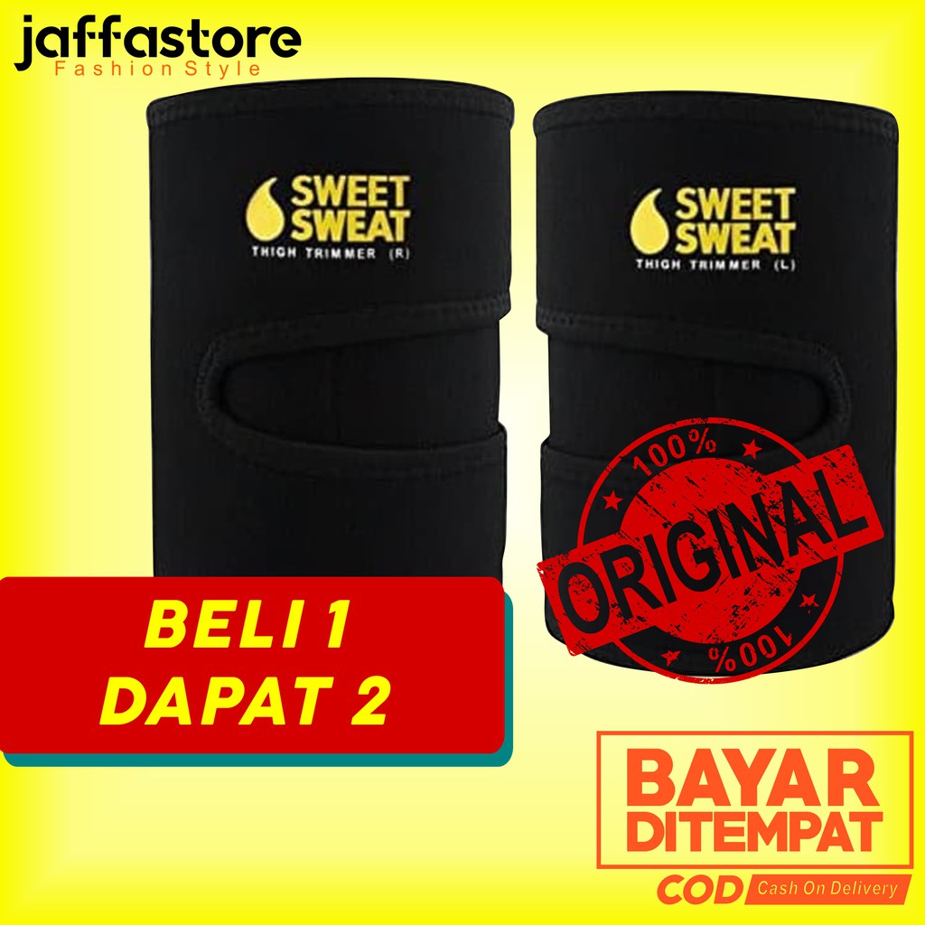 Korset Pelangsing Pengecil Pembakar Lemak Paha Pria Wanita Original Sweet Sweat Thigh Timmer Unisex