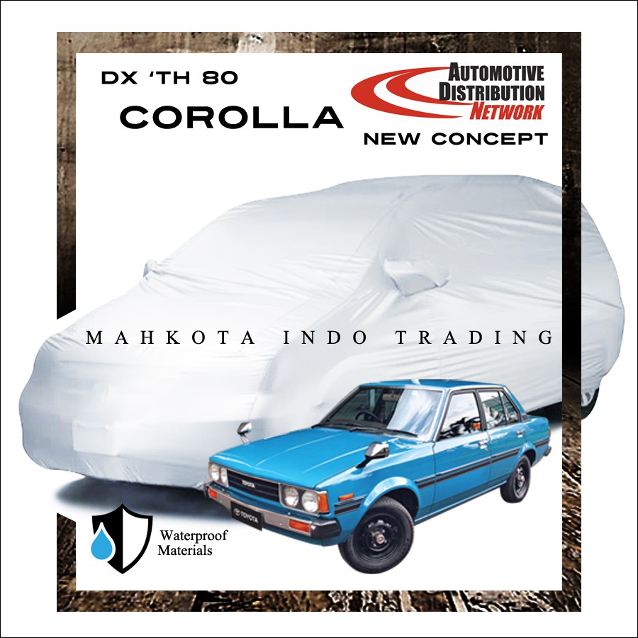 Custom Body Cover Corolla DX  / Sarung Mobil Corolla DX