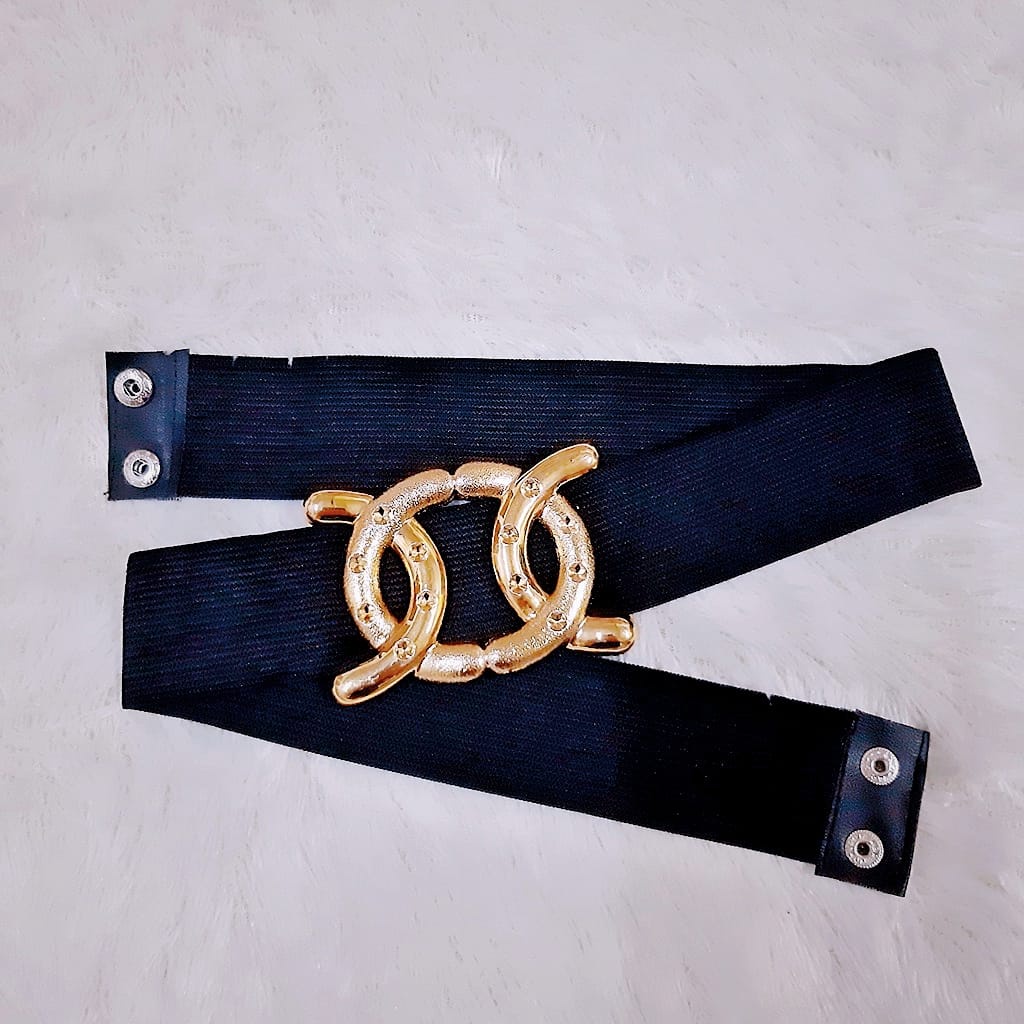 BELT V BELT H KARET STRECHT MELAR IKAT PINGGANG FASHION WANITA