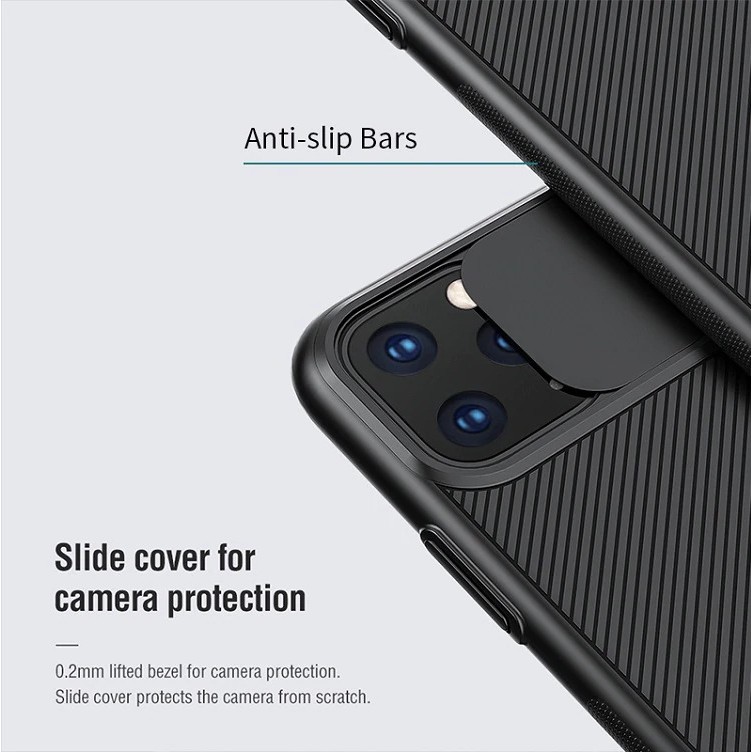 Case Apple iPhone 11 Pro Max ( 6.5 Inch ) Melindungi Kamera Privasi Penutup Belakang Hardcase Cam