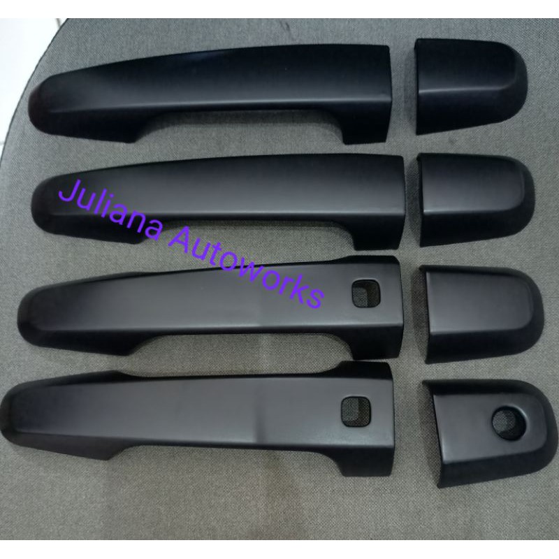 Cover Handle Pegangan Pintu All New Pajero Sport Hitam Doff