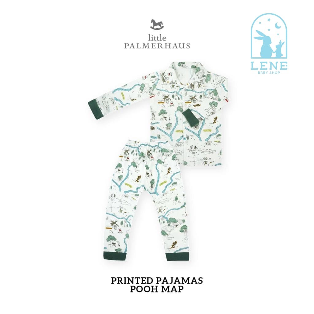 Little Palmerhaus Printed Pjs Pajamas (Piyama Bayi/Anak)