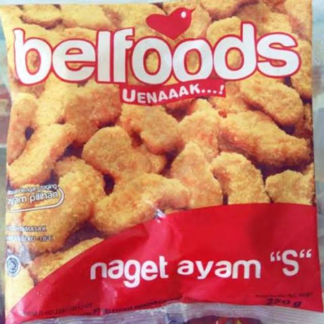 

Belfoods uenakkk nungget S 250 gram