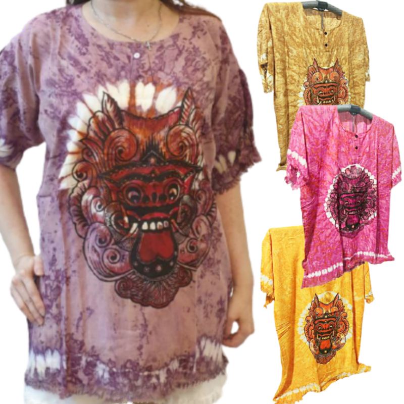 baju bali jumbo tiedye dewasa baju bali barong cowok cewek dewasa bahan katun rayon high quality