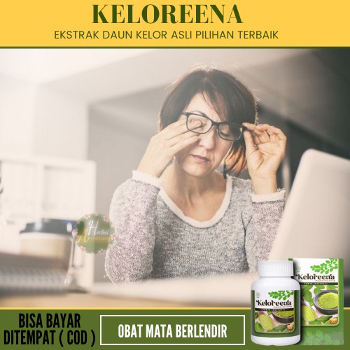 KELOREENA Sembuhkan Mata Berlendir, Mata Berlemak, Mata Minus, Mata Buram, Mata Berlemak Alami, Mata
