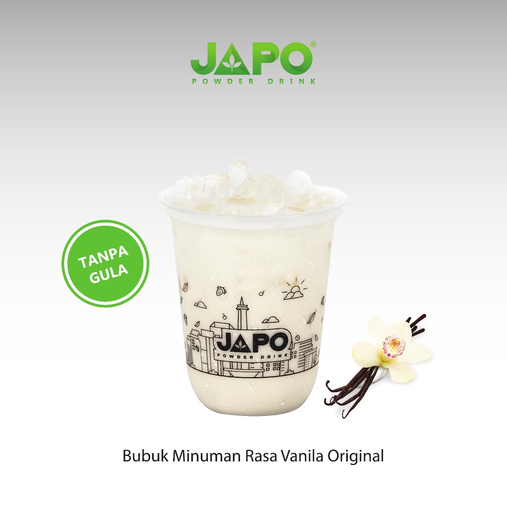

JAPO Bubuk Minuman Vanila Original Plain 1 Kg