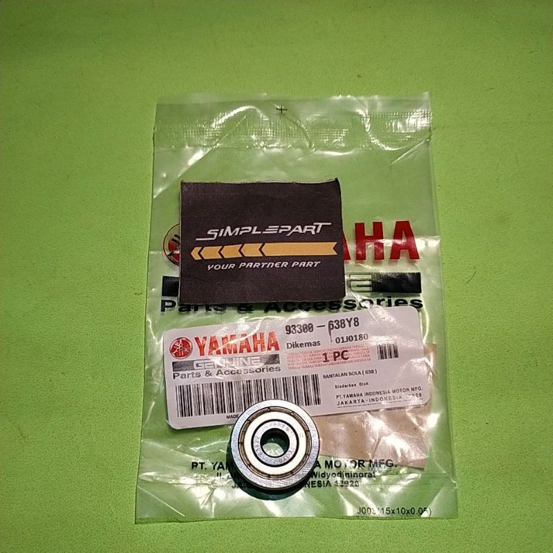 Bearing cvt mio 638Z bearing laher bak cvt mio lama Mio smile Mio sporty Mio soul karbu