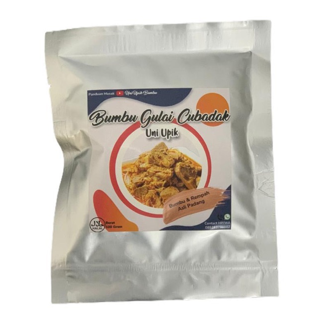 

Bumbu Gulai Cubadak Uni Upik
