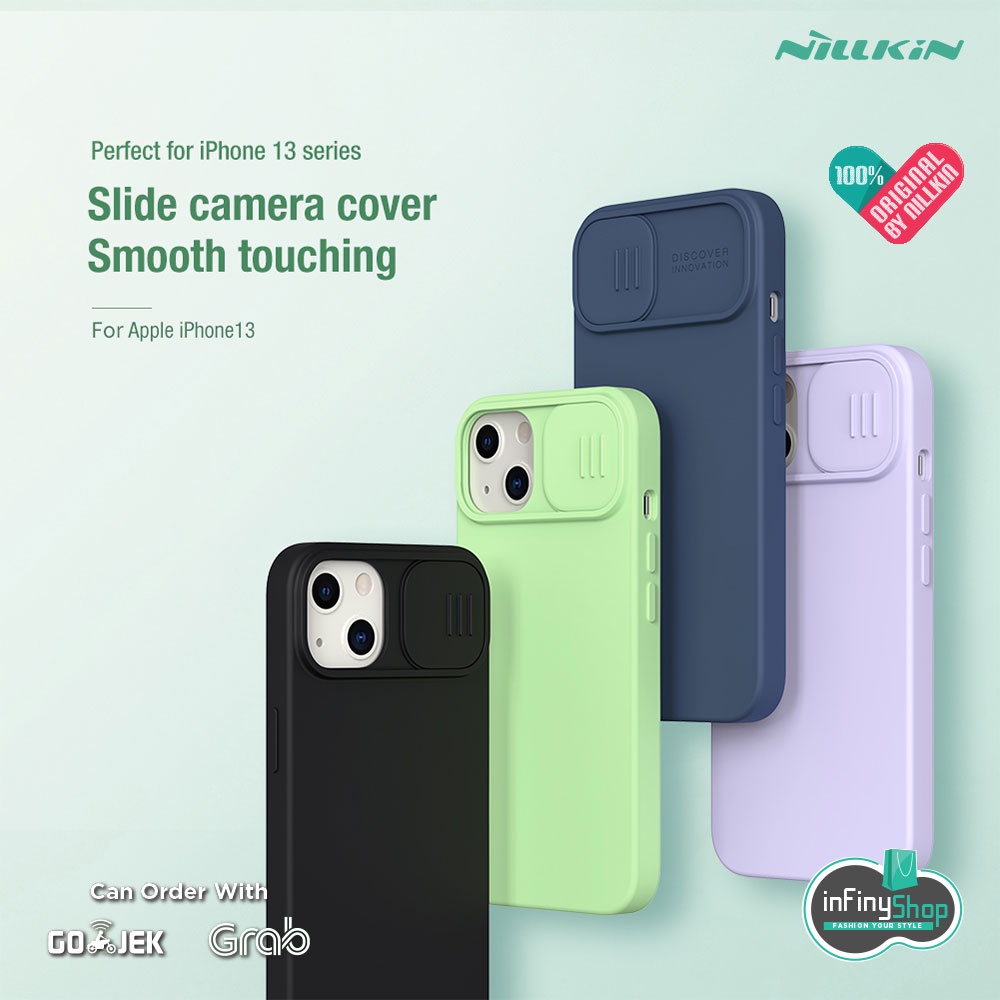 APPLE IPHONE 13 - CAMSHIELD SILKY SILICONE CASE
