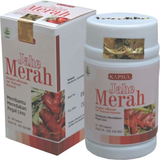 

Kapsul Jahe Merah