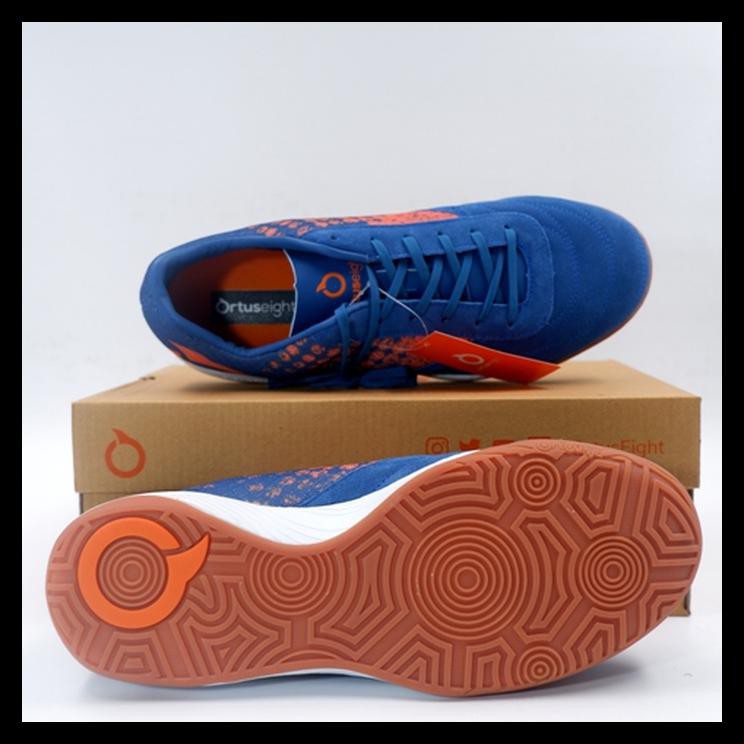 BEST SELLER Sepatu Futsal OrtusEight Jogosala Avalanche Light Navy 11020063 Ori