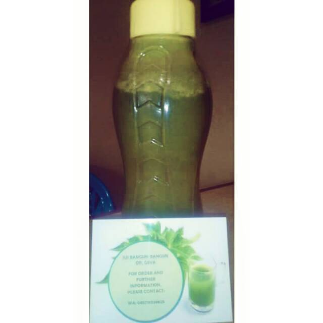 

Jus bangun bangun Op. Geva minuman pelancar asi