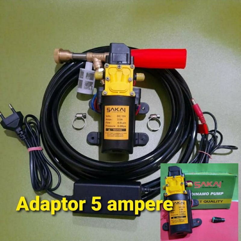 Cuci Steam Motor Portable