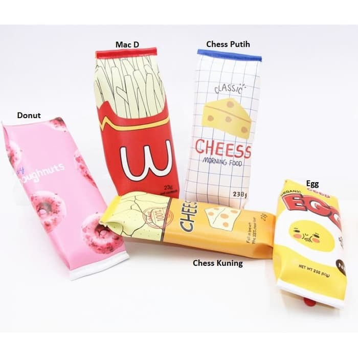 CIVETO TP0073 Tempat Pensil Daily Snack / Tempat Kosmetik Pouch-2