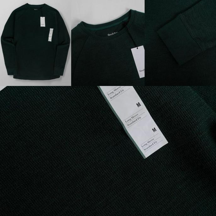 GOODFELLOW CREWNECK LONGSLEEVE DARK GREEN