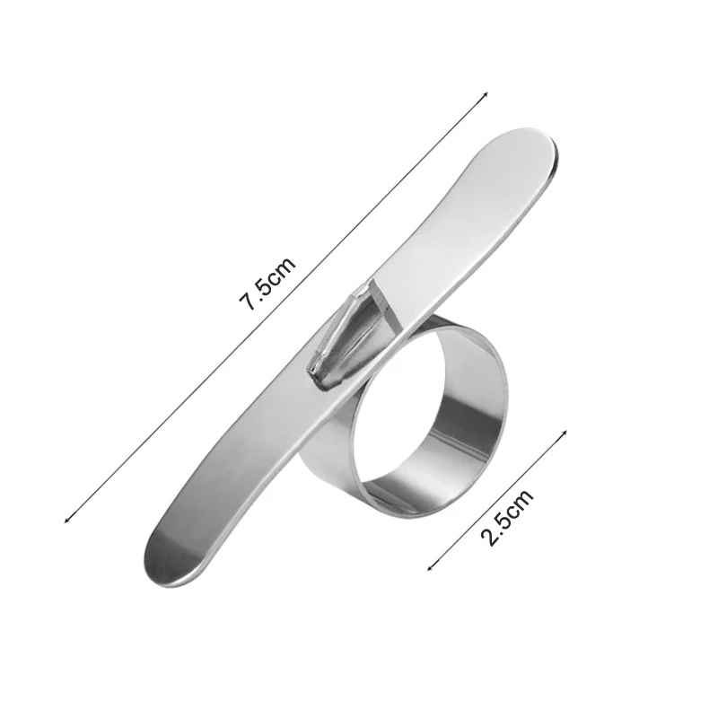 1pc Alat Pengupas Jeruk / Lemon / Delima / Anggur Multifungsi Bahan Stainless Steel