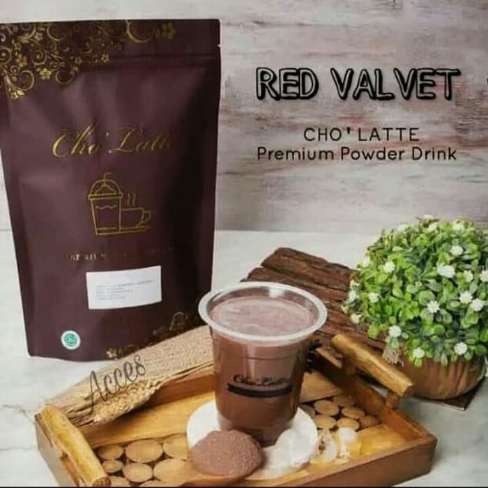 

Cho Latte /Bubuk Minuman Drink/Rasa Red Valvet (1000 Gram)