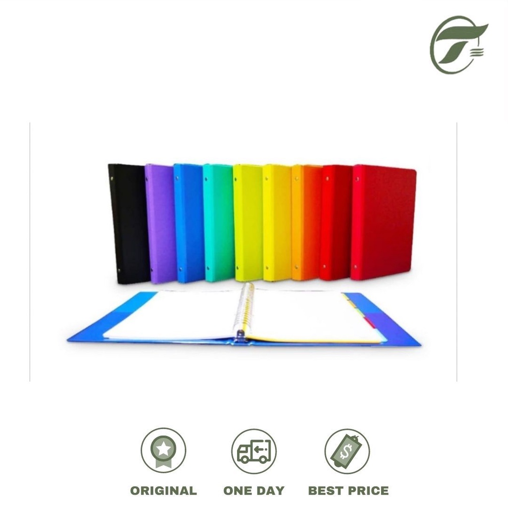

BINDER B5 1326 26 HOLE SCHOOL BINDER BIRUTUA/RED/BLACK/BIRUTUA/HIJAU/LILAC/TURQUOISE/LEMON/BLUEBERRY/PINK/MANGO/LIME BANTEX