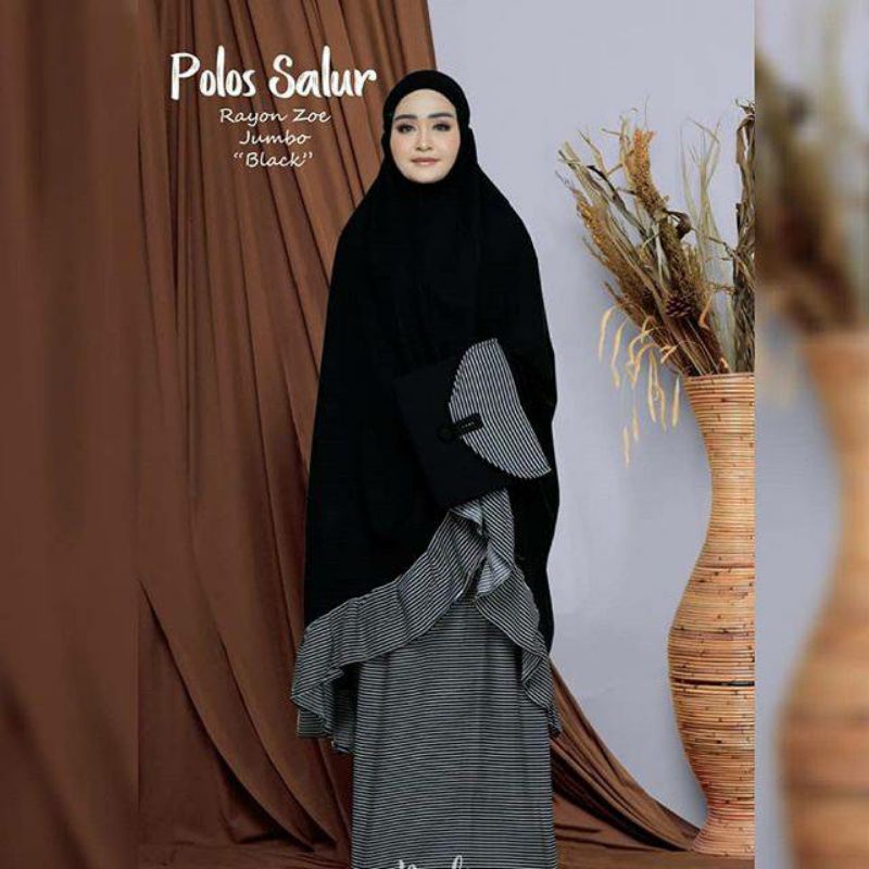 MUKENA DEWASA JUMBO /RAYON ZOE/RAYON PREMIUM TEKSTUR BAHAN ADEM DAN JATUH, BISA COD