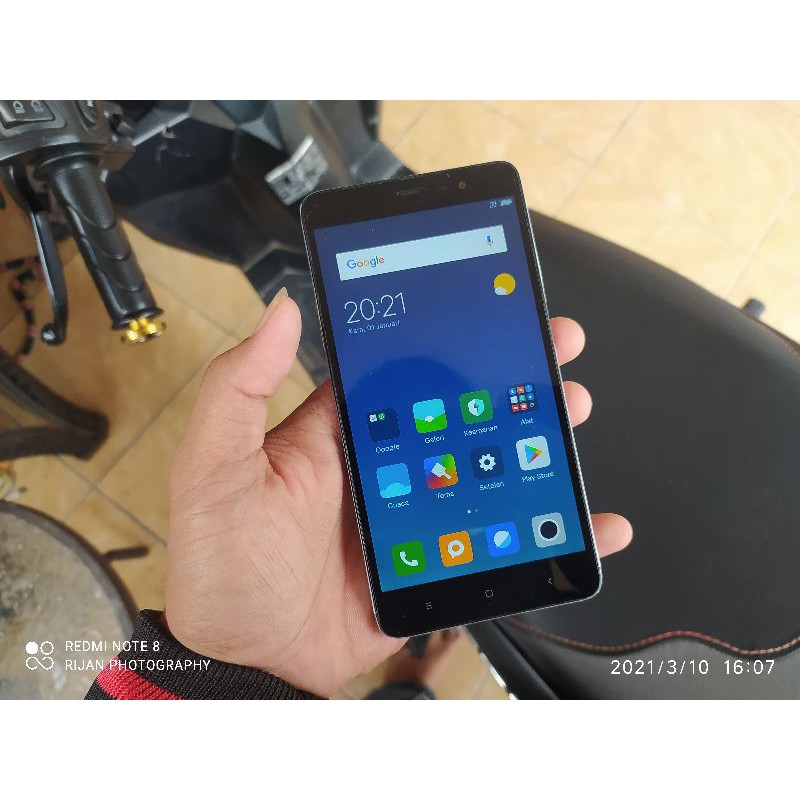 (Nego)HP Xiaomi Redmi Note 3 Ram 2GB internal memory 16GB(Bekas)
