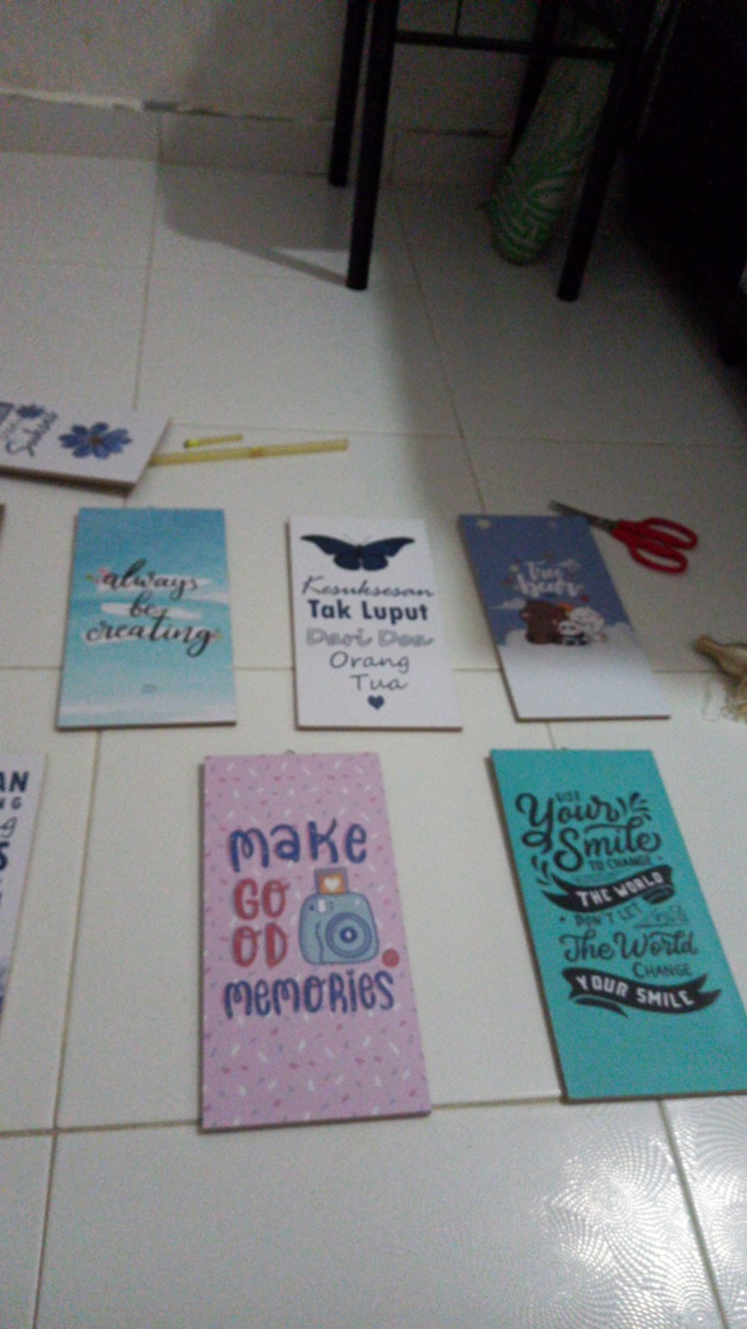 [cod] Hiasan Dinding Quote Motivasi Pajangan Rumah Walldecor Dekorasi Ruang Kerja Poster Vintage