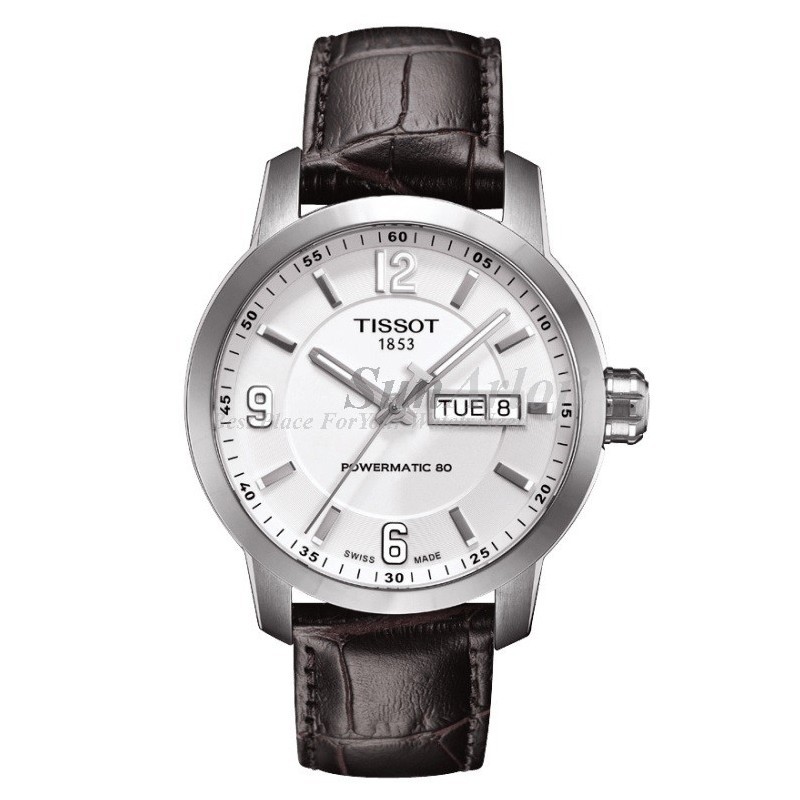 Unik TISSOT PRC 200 Automatic Gent Brown Leather 200M T055.430.16.017.00 Diskon