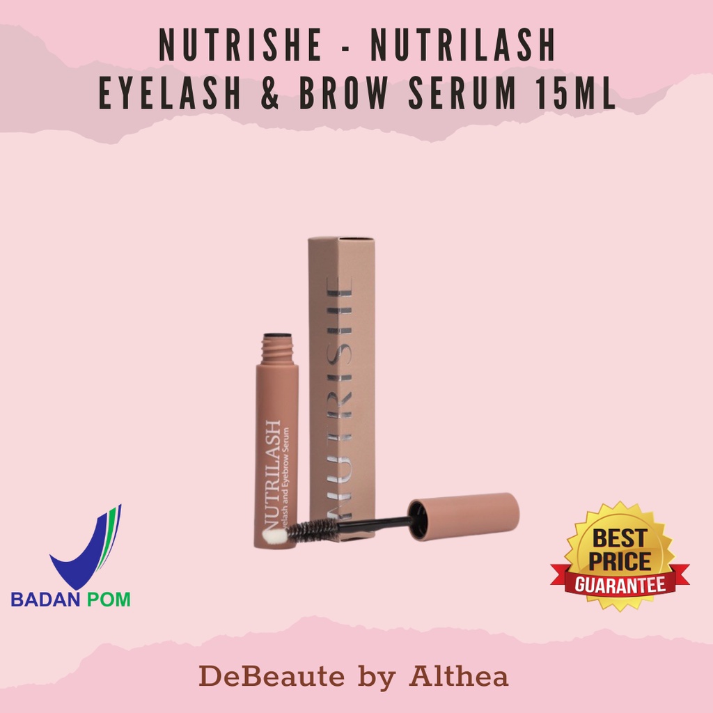 Nutrishe Nutrilash Eyelash &amp; Brow Serum 15ml