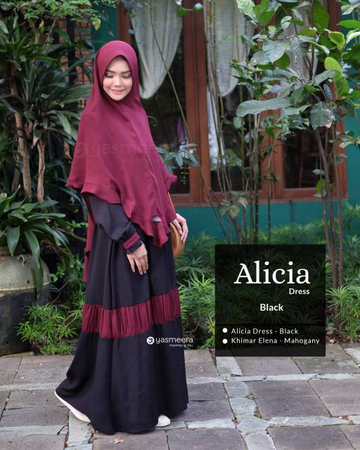 GAMIS SYARI ALICIA II  YASMEERA