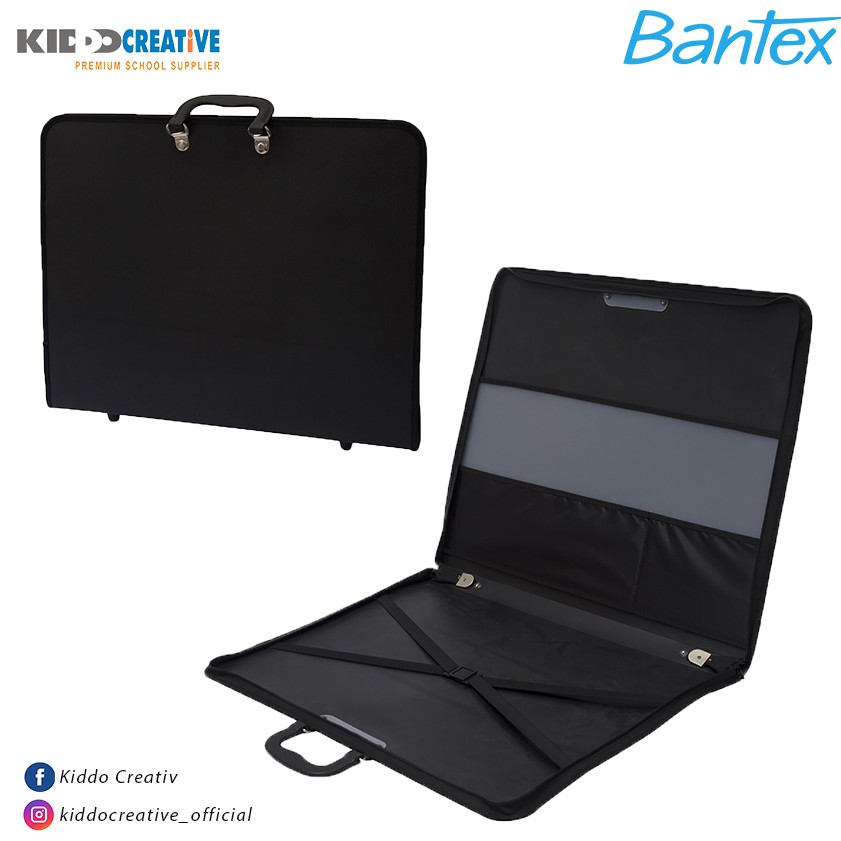 

Bantex Stitching Artist Portfolio A3 Black #8003 10