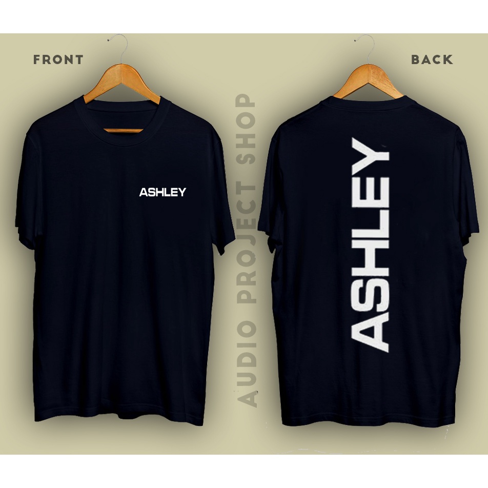 T-Shirt Kaos Audio ASHLEY Premium - Baju Sound Mixer Ashley / Kaos Ashley audio / baju ashley