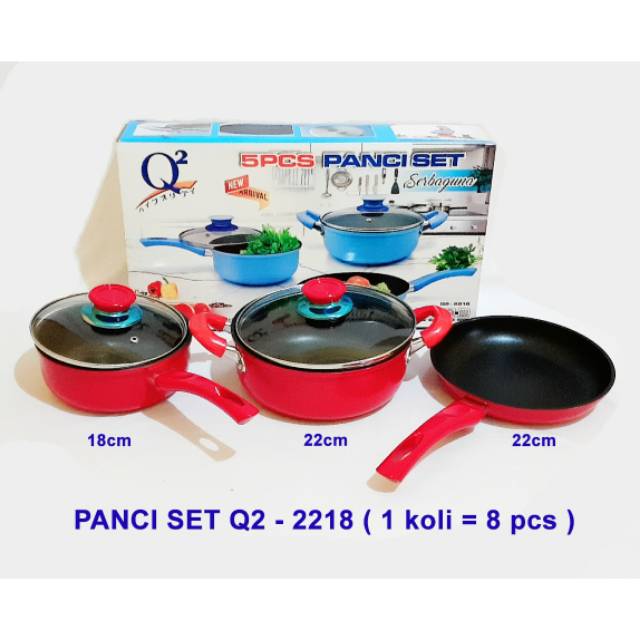 Panci Set Q2 2218
