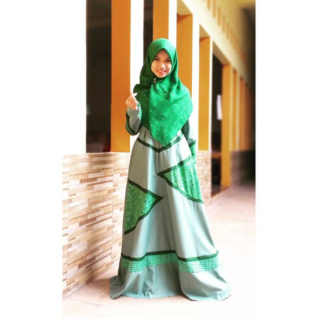 Gamis Toyobo Batik Kudus By Nayla Rahman