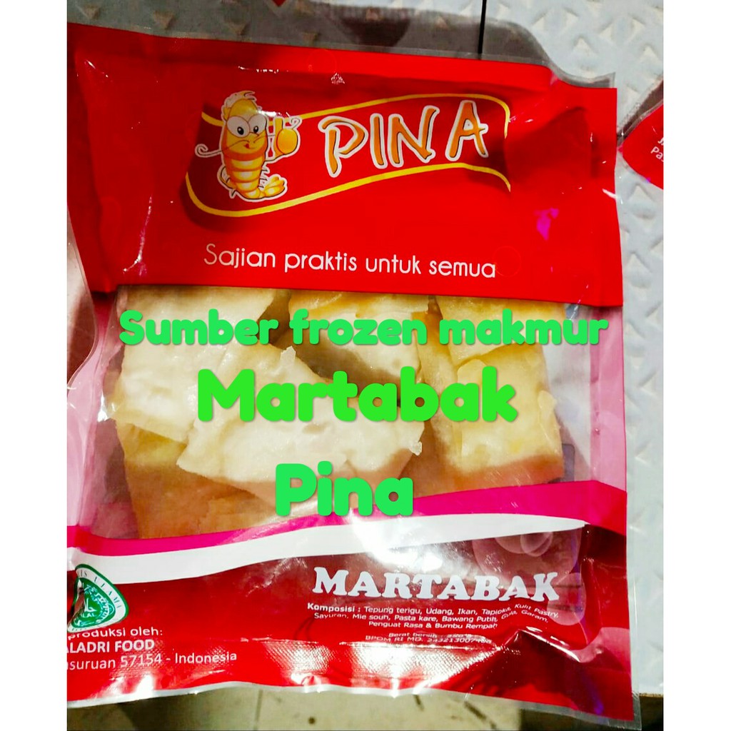 

martabak seafood PINA sumber frozen makmur