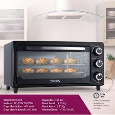 OVEN KIRIN OVEN TOASTER KBO-160 L / KBO 160 L 400VWATT HITAM