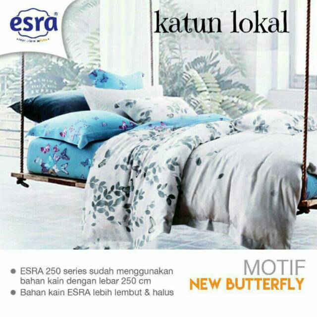 sprei new butterfly esra